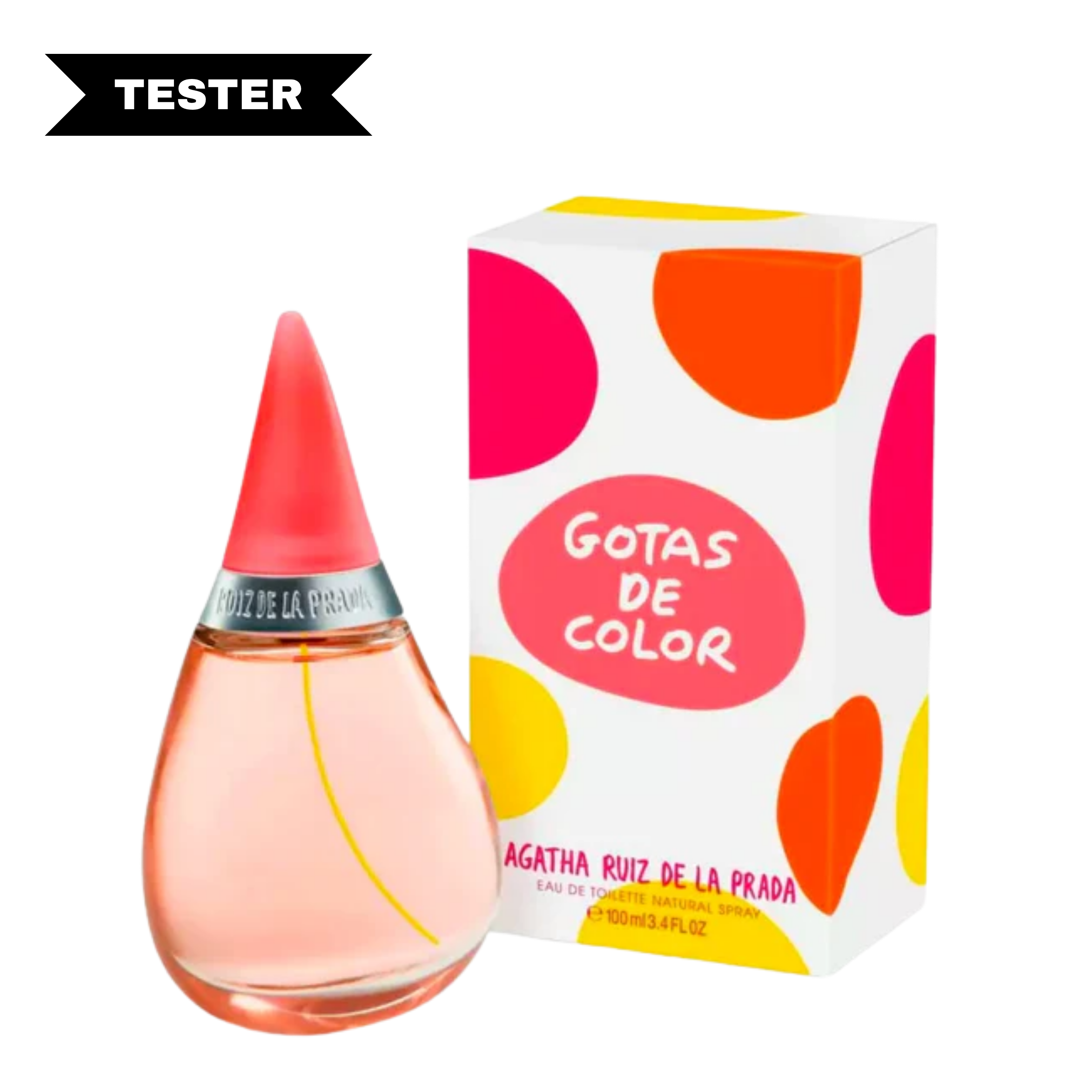 Agatha Ruiz De La Prada Gotas De Color Eau De Toilette Spray (Tester) by Agatha Ruiz De La Prada
