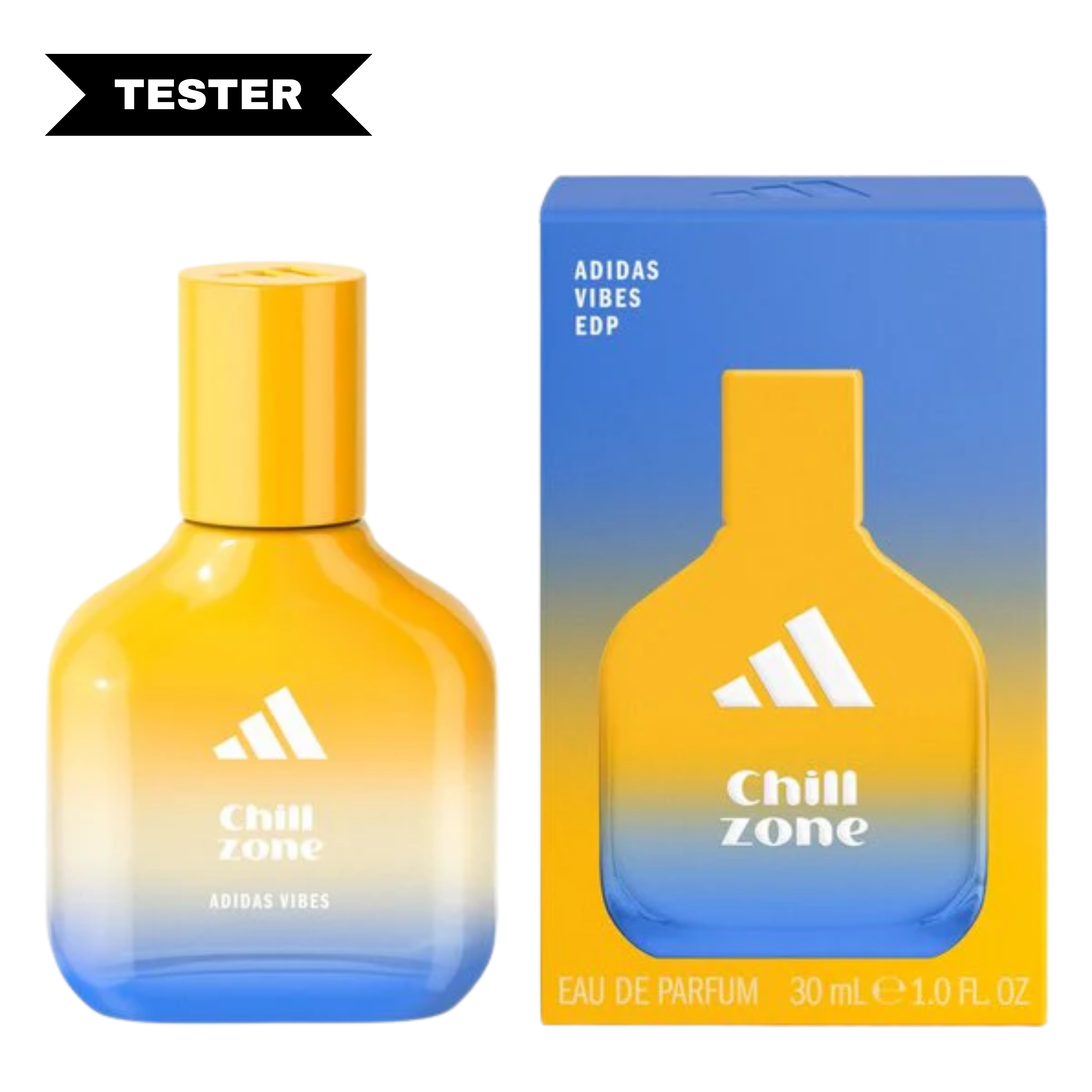 Adidas Vibes Chill Zone Eau De Parfum Spray (Tester) by Adidas