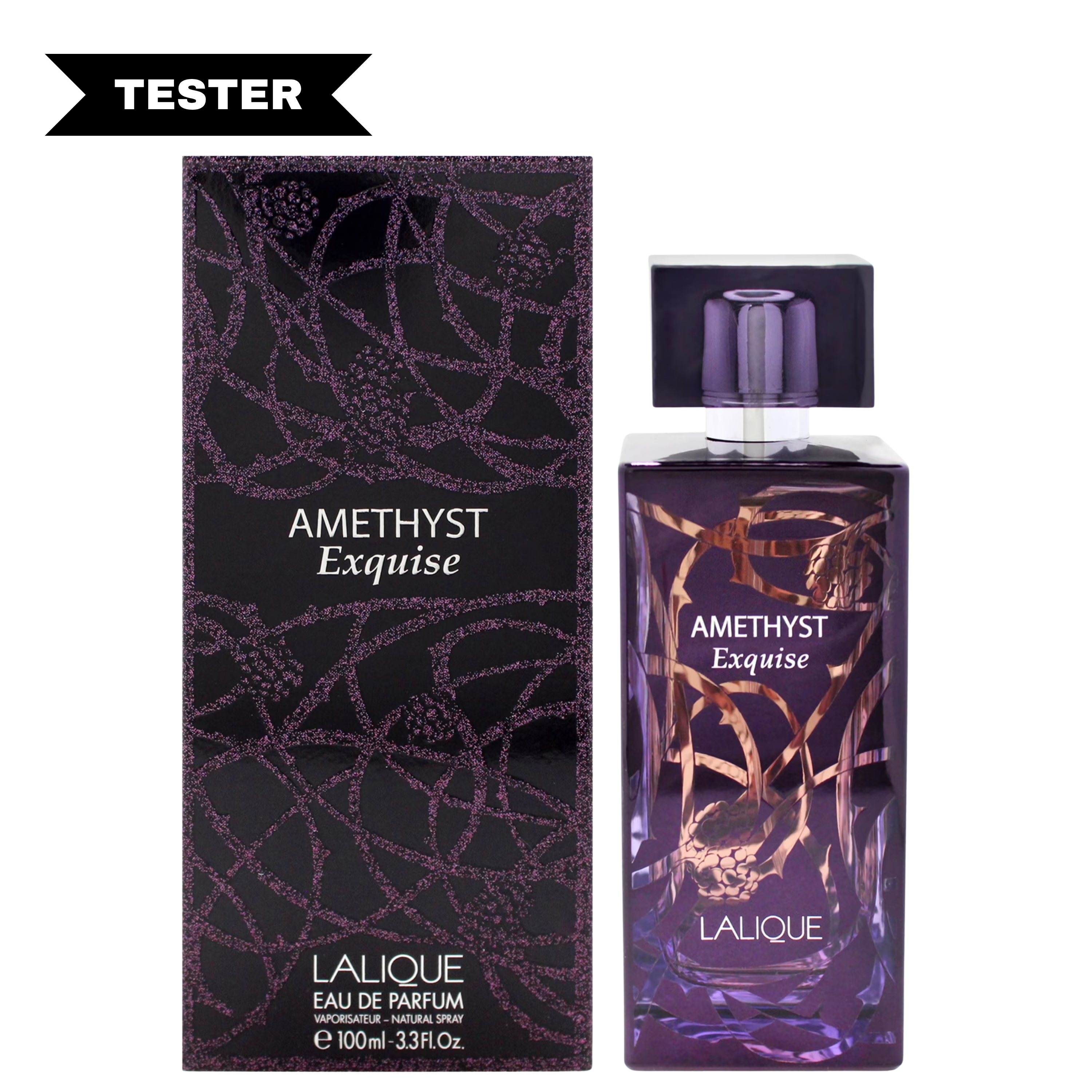 Lalique Amethyst Exquise Eau De Parfum (Tester) By Lalique