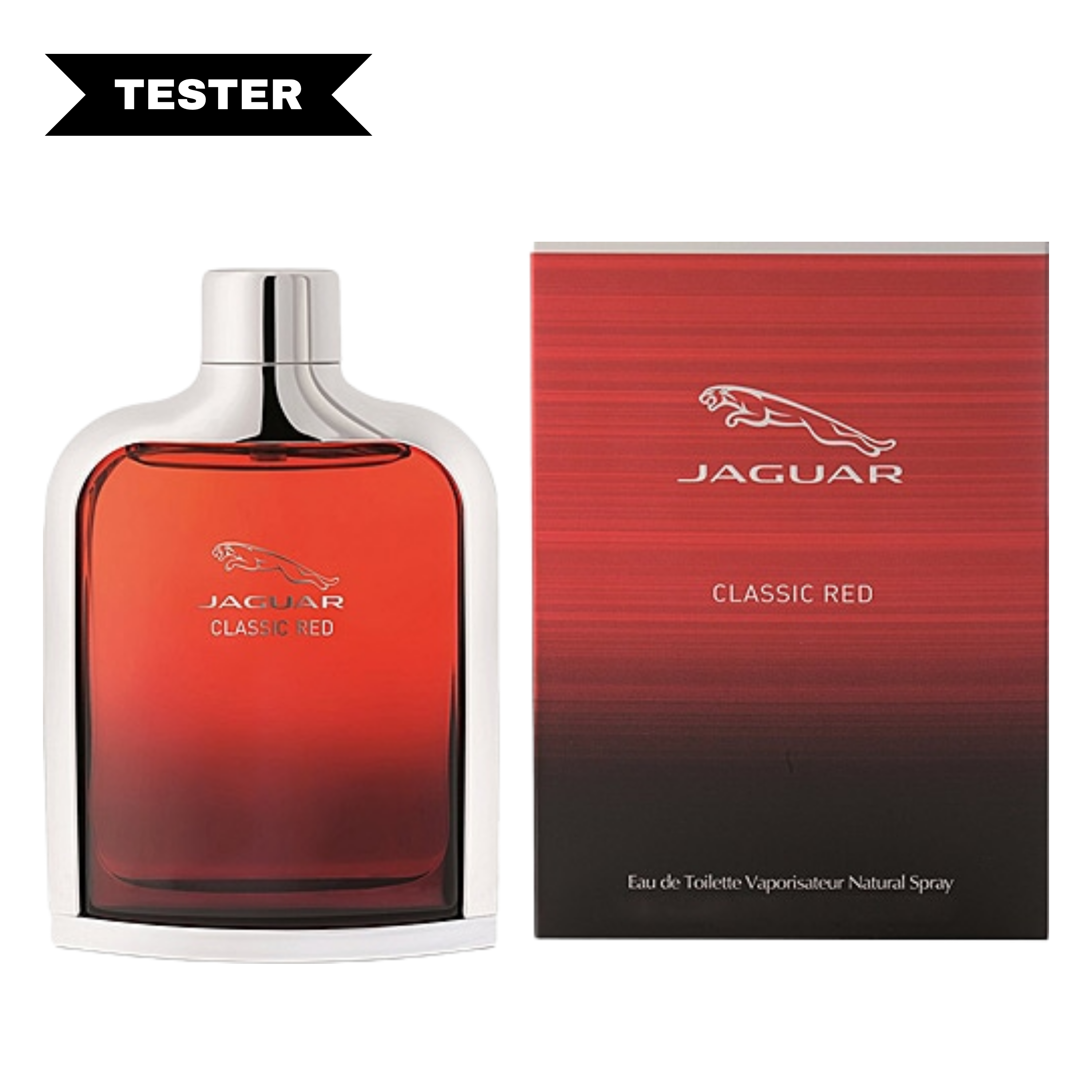 Jaguar Classic Red Eau De Toilette Spray (Tester) By Jaguar