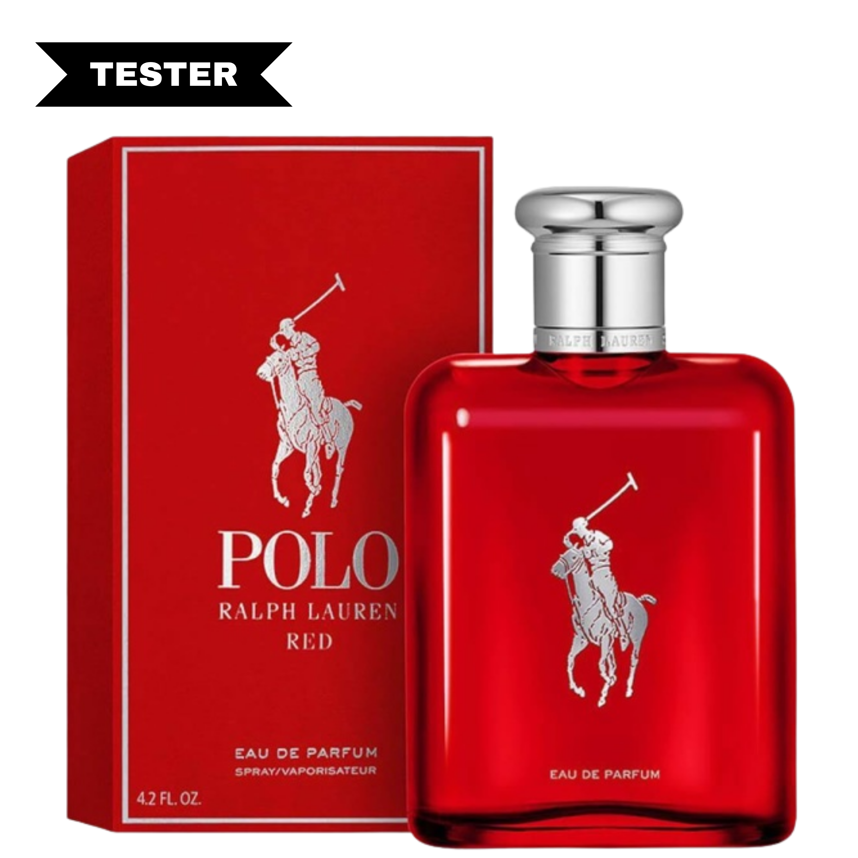 Polo Red Eau De Parfum By Ralph Lauren (Tester)