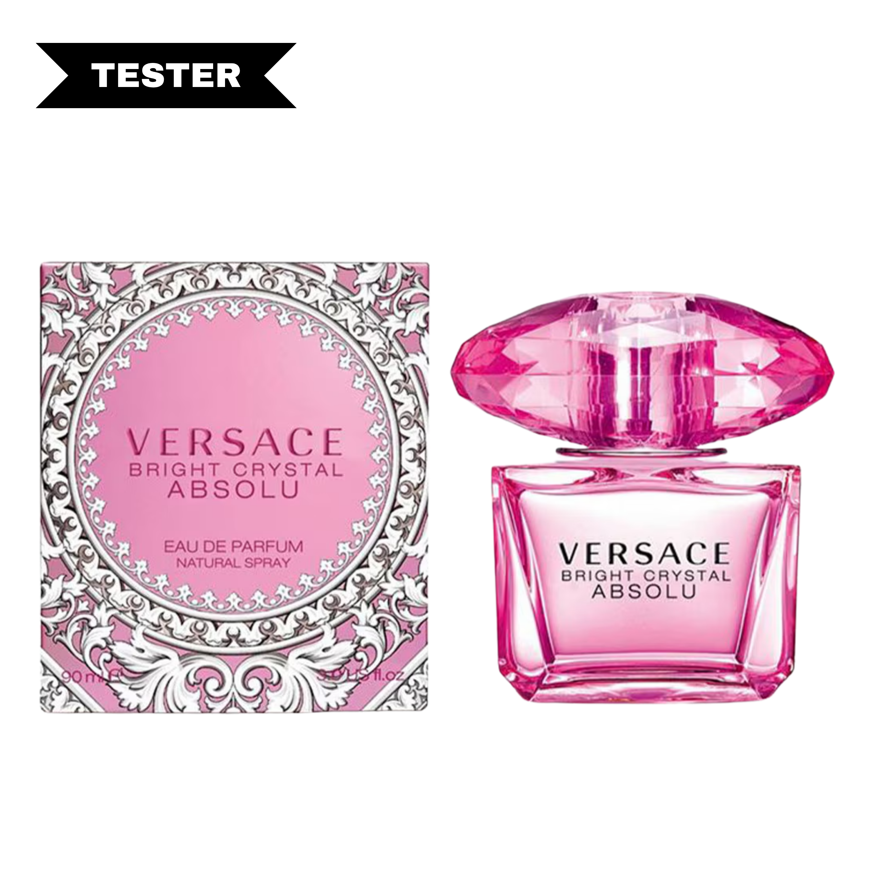 Bright Crystal Absolu Eau De Parfum By Versace (Tester)