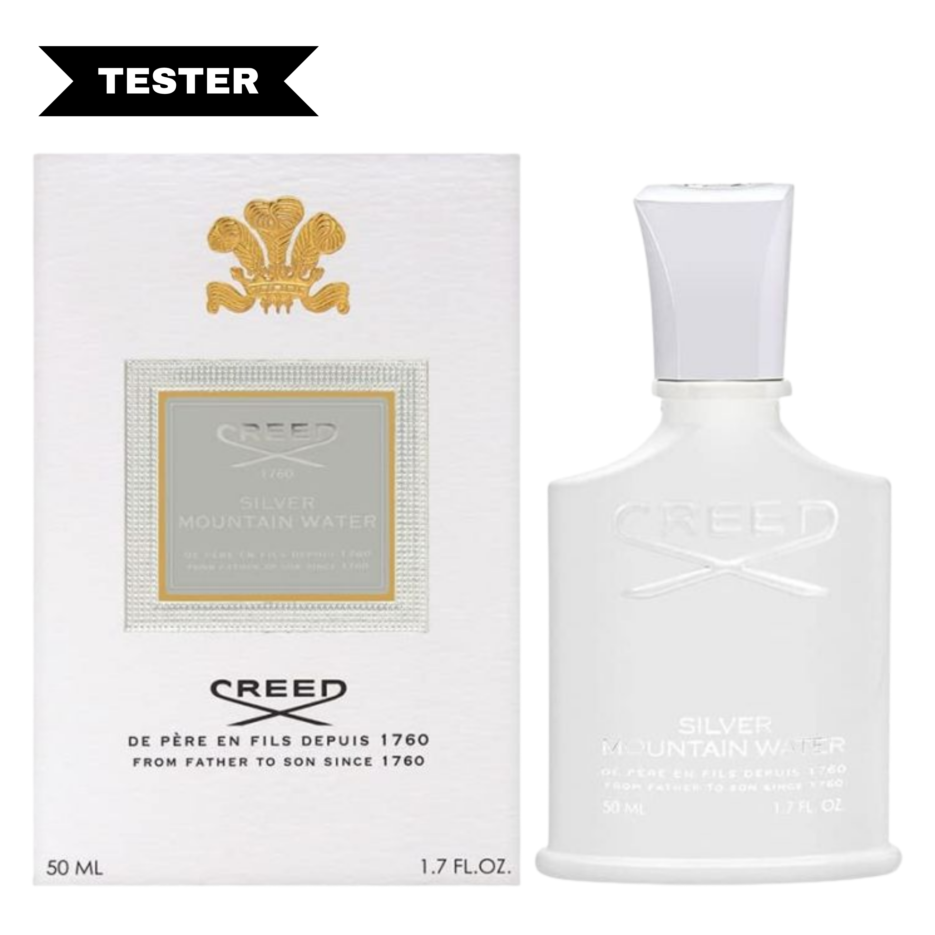 Silver Mountain Water Eau De Parfum (Tester) By Creed