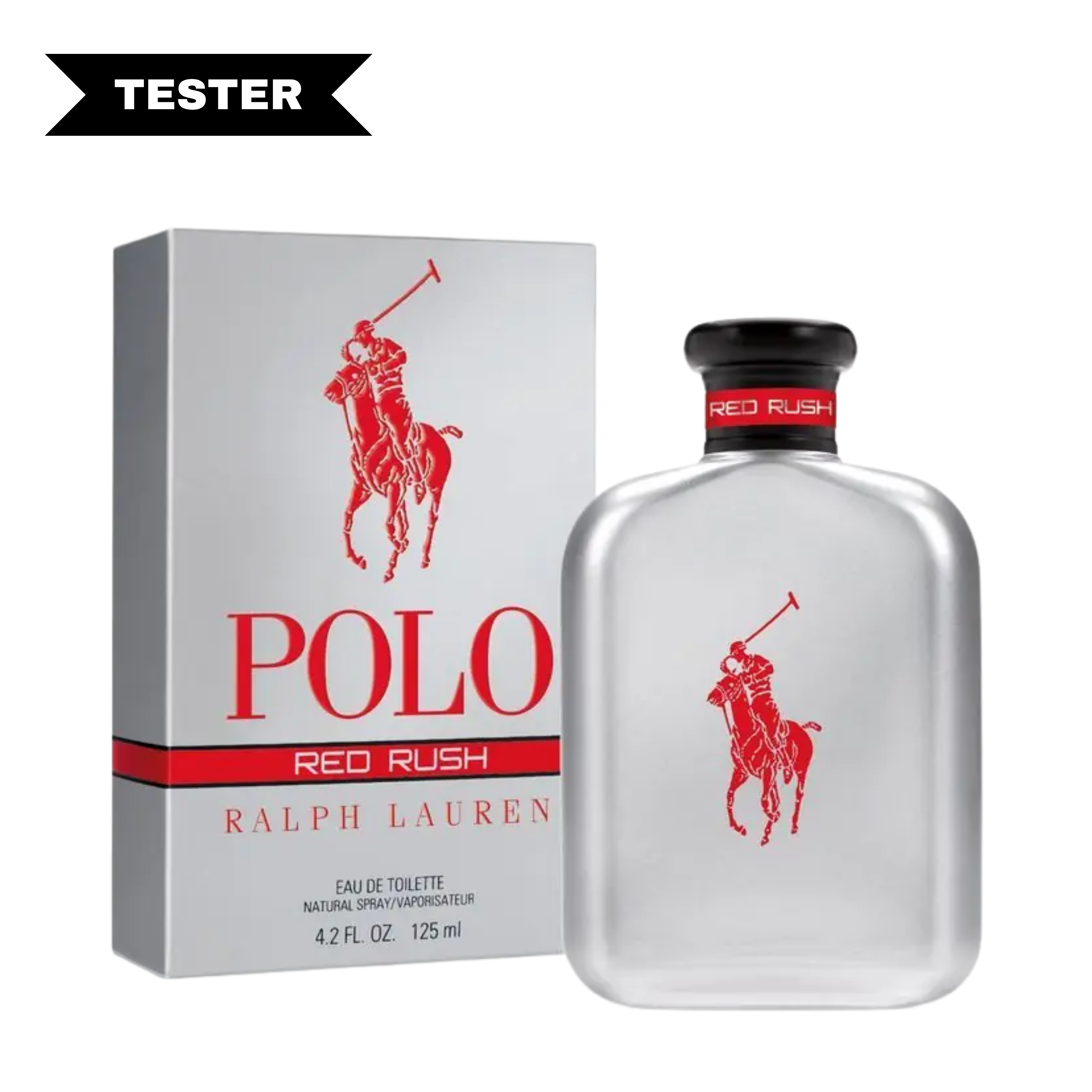Polo Red Rush Eau De Toilette Spray By Ralph Lauren (Tester)