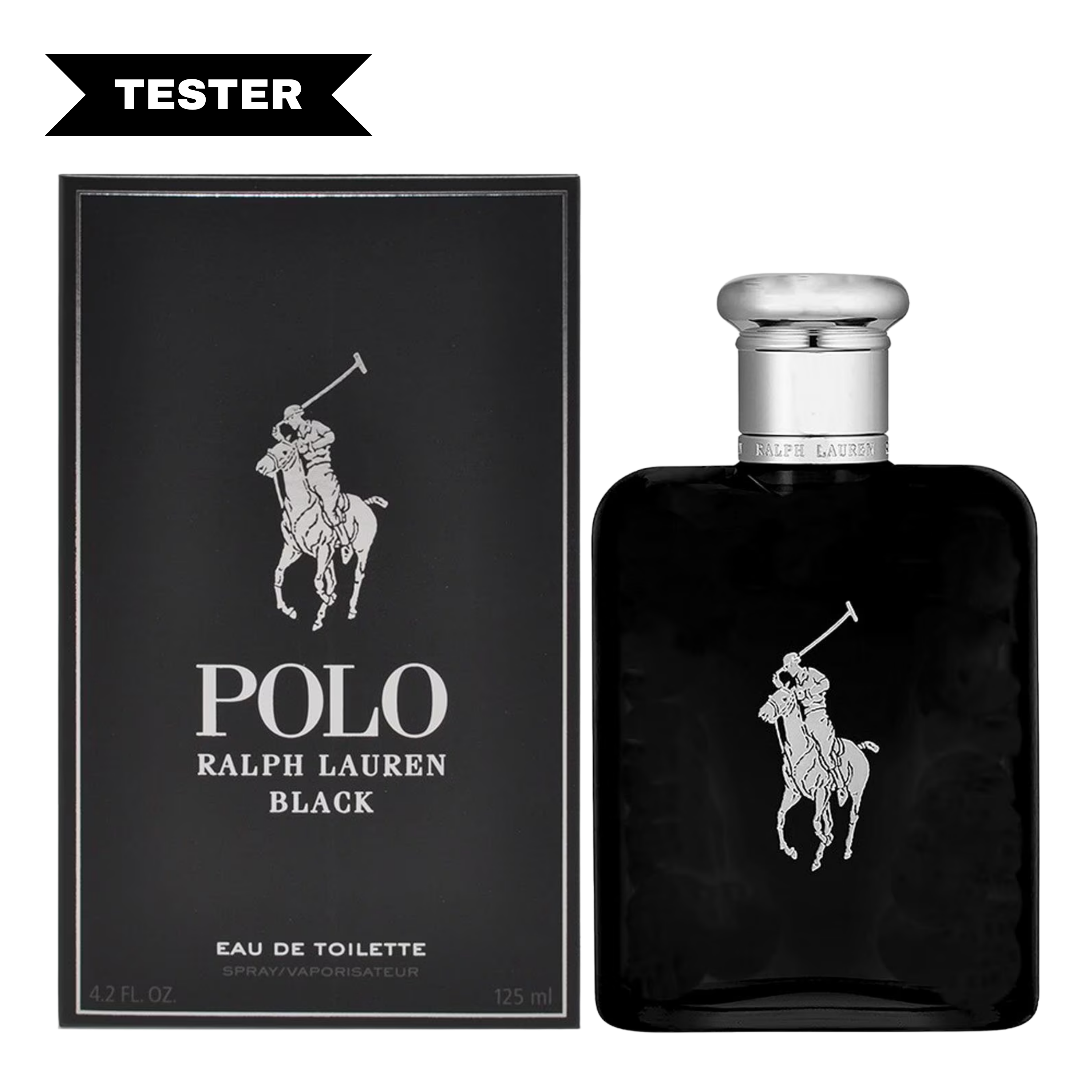 Polo Black Eau De Toilette Spray By Ralph Lauren (Tester)