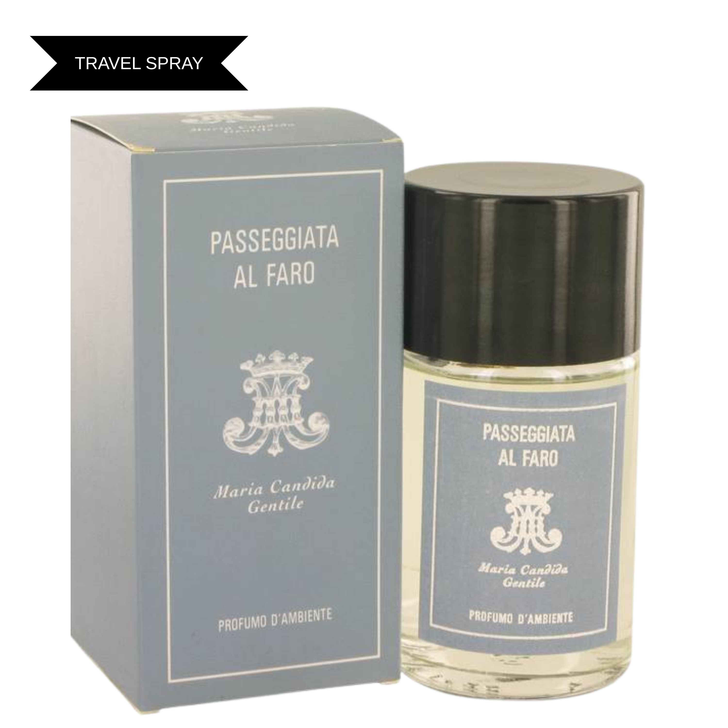 Passeggiata Al Faro Travel Spray by Maria Candida Gentile