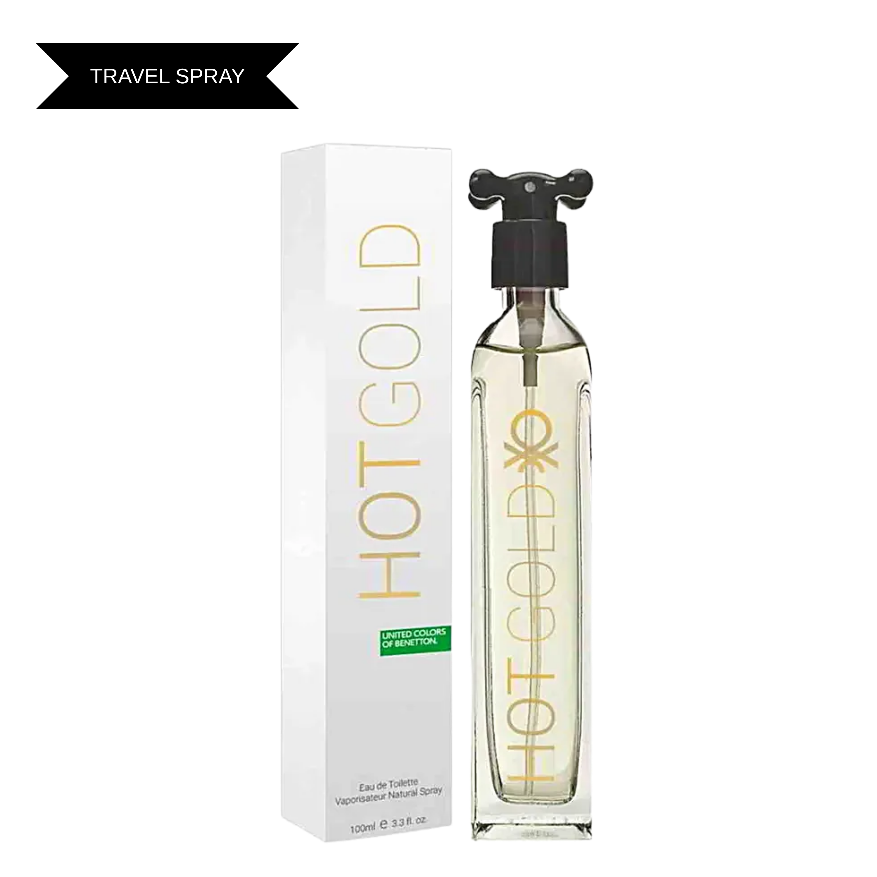 Hot Gold Travel Spray by Benetton