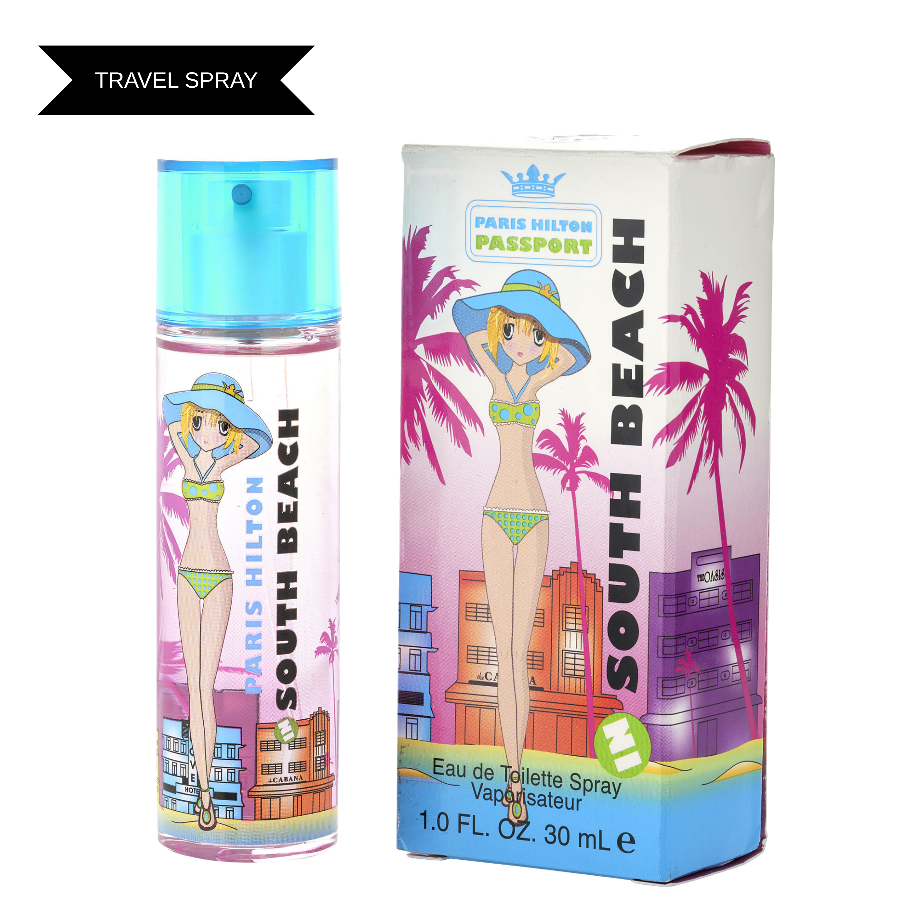 Paris Hilton Passport Southbeach Travel Spray by Paris Hilton