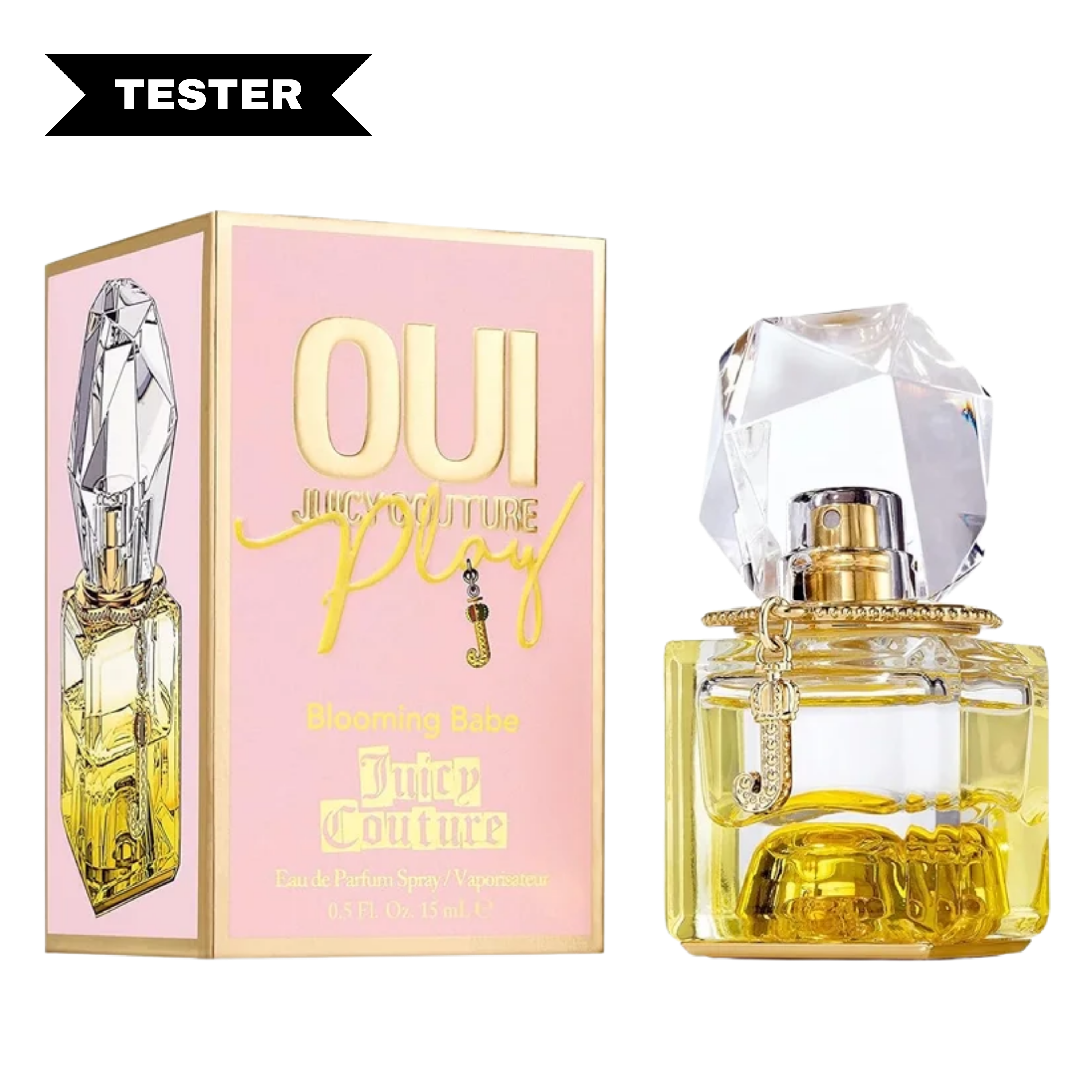 Juicy Couture Oui Play Blooming Babe Eau De Parfum Spray (Tester) by Juicy Couture