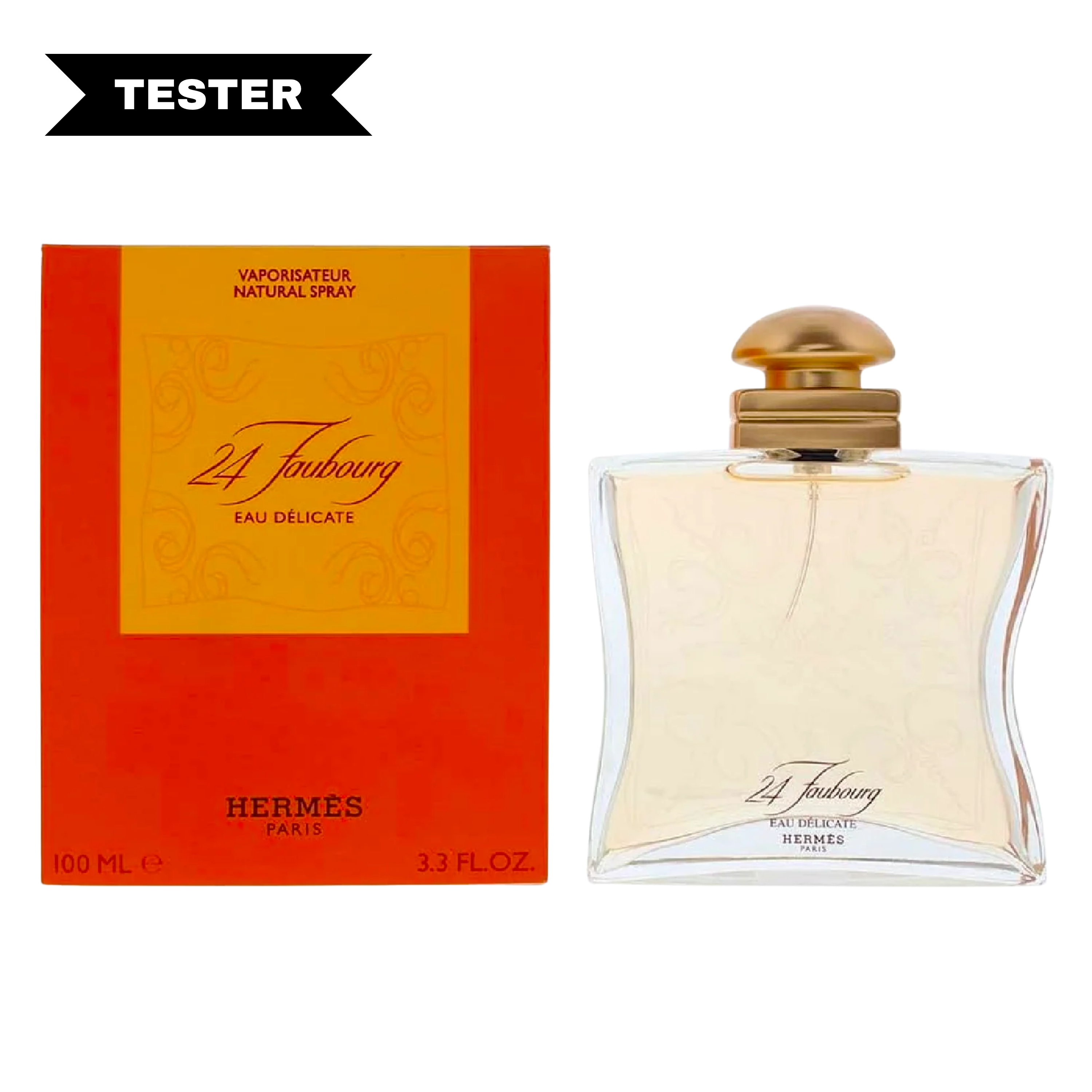 24 Faubourg Eau Delicate Eau De Toilette Spray (Tester) by Hermes