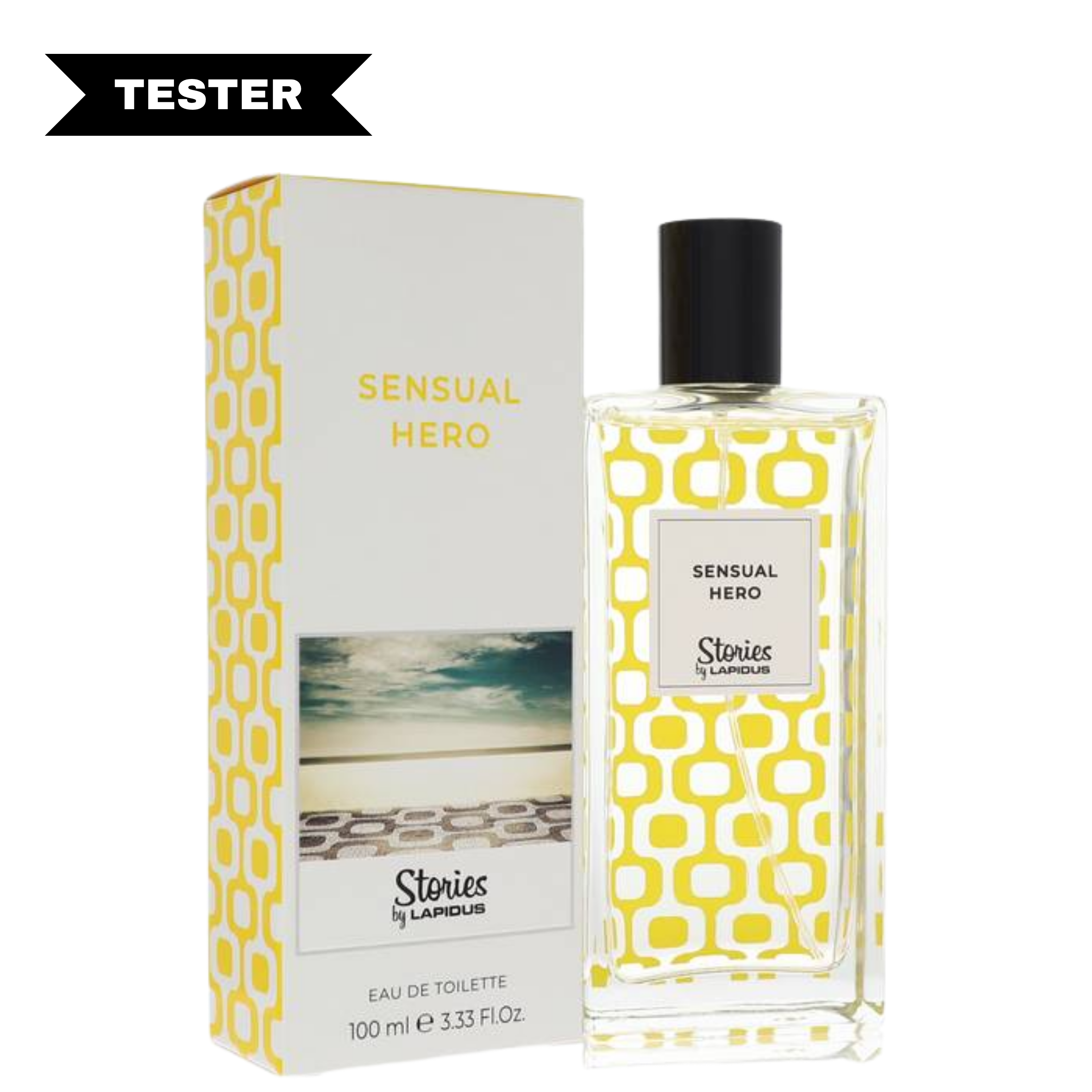 Lapidus Sensual Hero Eau De Toilette Spray (Tester) by Ted Lapidus