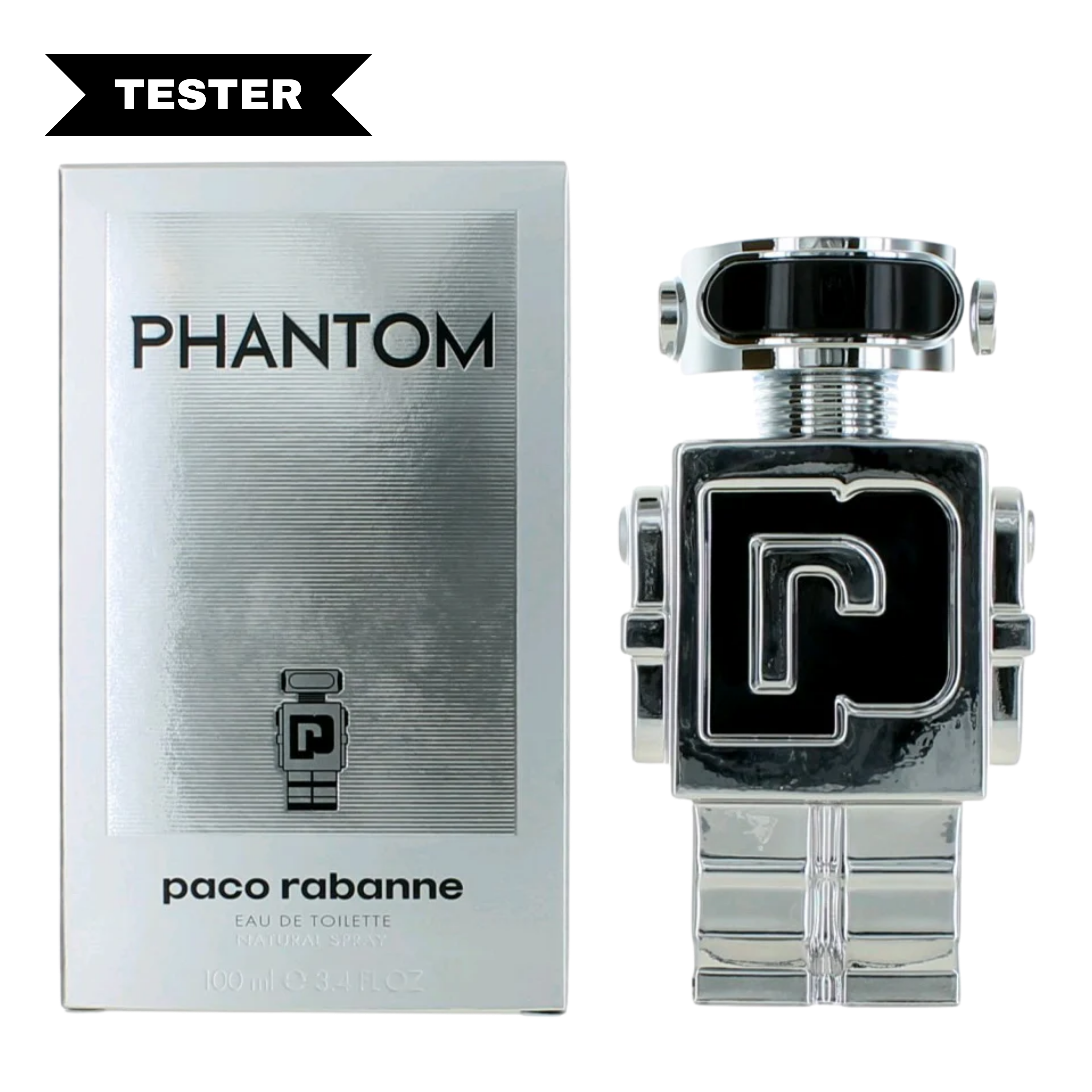Paco Rabanne Phantom Eau De Toilette Spray (Tester) by Paco Rabanne