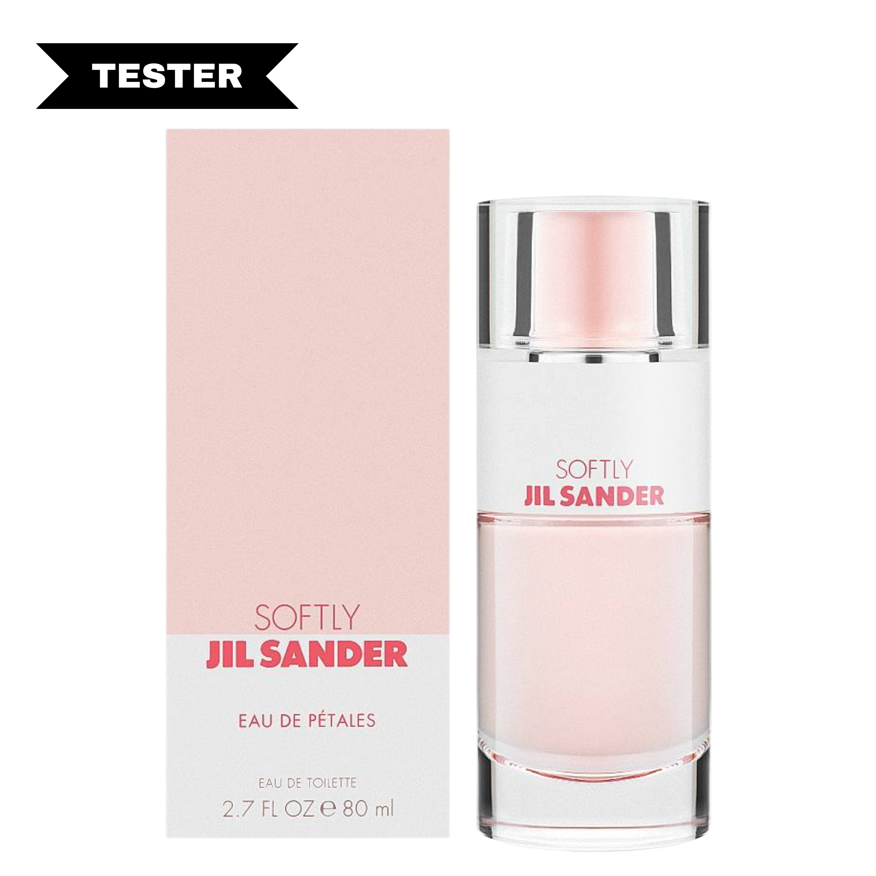 Jil Sander Softly Eau De Petales Eau De Toilette Spray (Tester) by Jil Sander