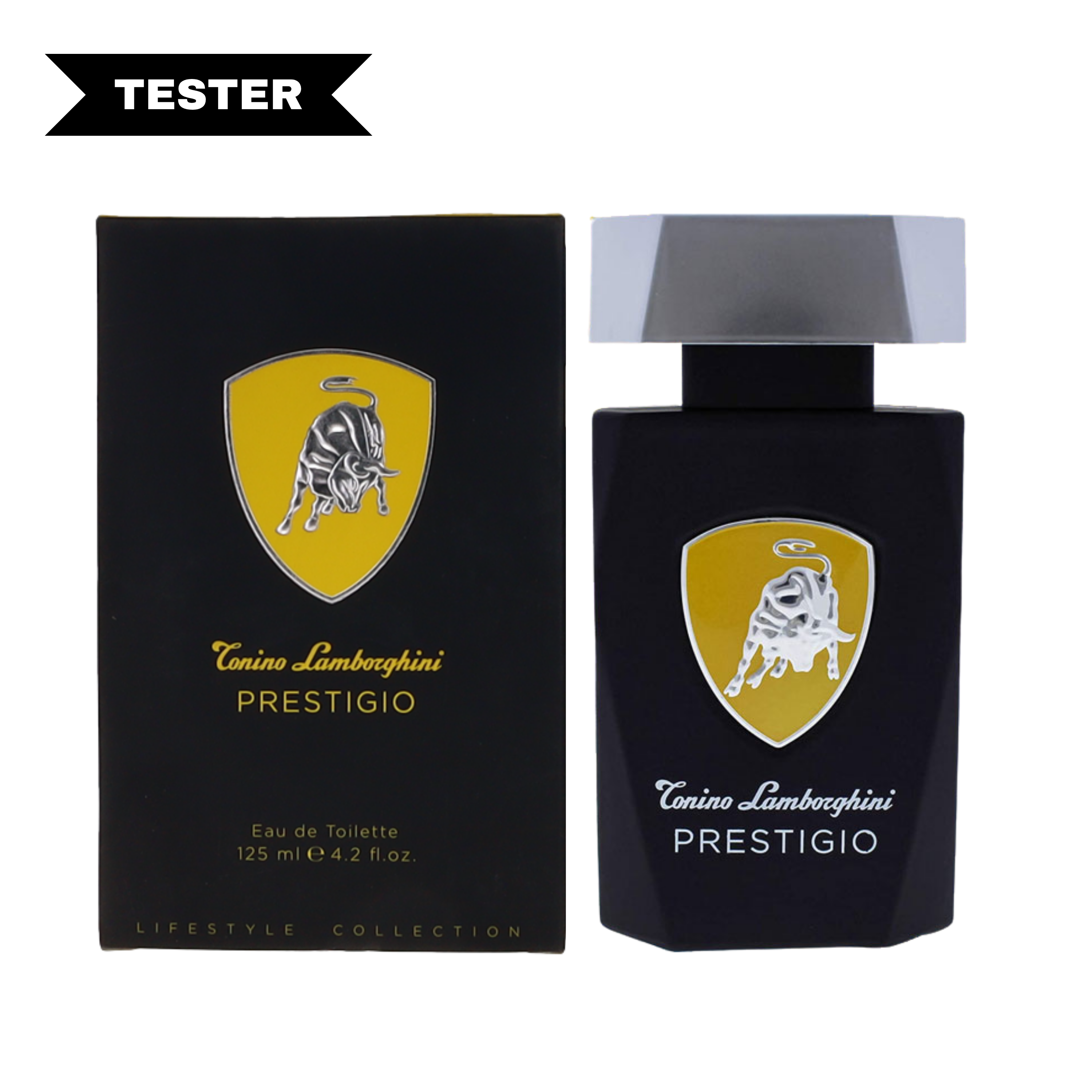 Lamborghini Prestigio Eau De Toilette Spray (Tester) by Tonino Lamborghini