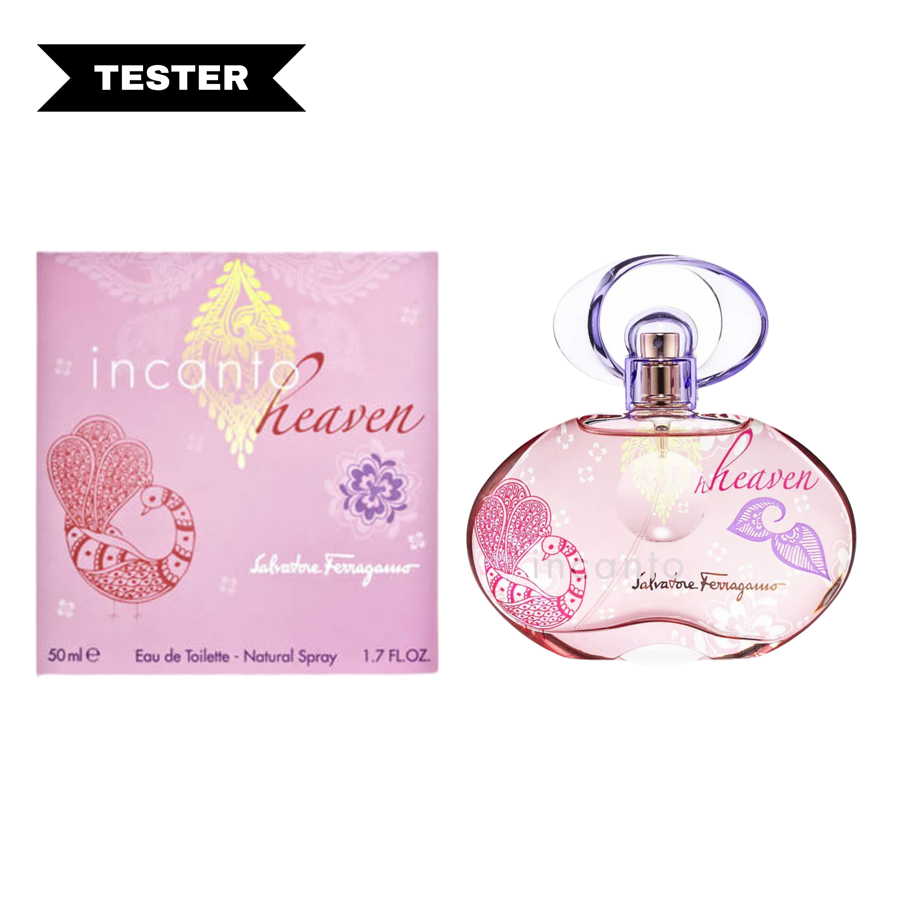 Incanto Heaven Eau De Toilette Spray (Tester) by Salvatore Ferragamo