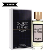Quartz Eau De Parfum Spray (Tester) by Molyneux