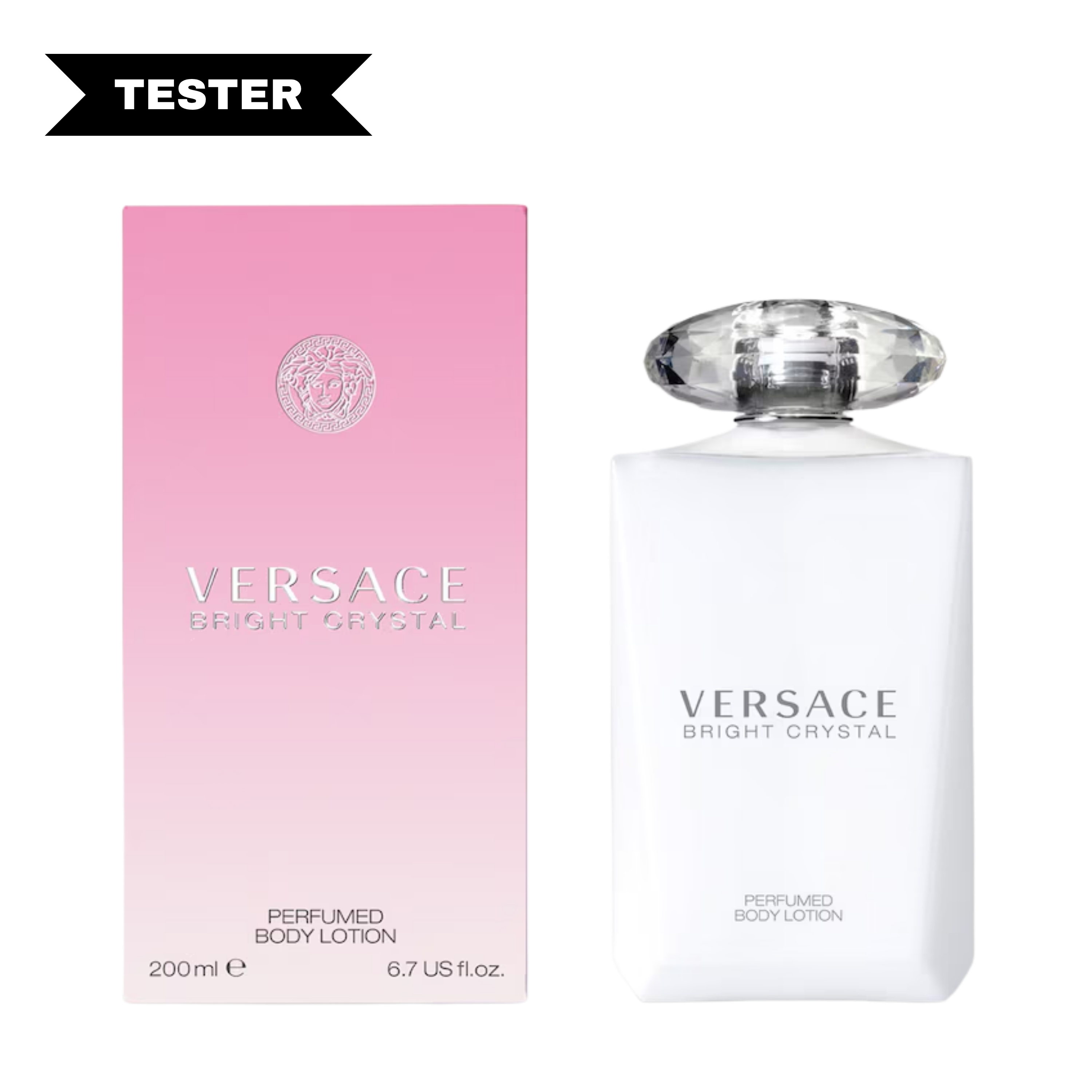 Bright Crystal Body Lotion By Versace (Tester)