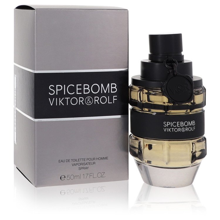 Spicebomb Eau De Toilette Spray By Viktor & Rolf – 1.7 oz Eau De Toilette Spray (unboxed)