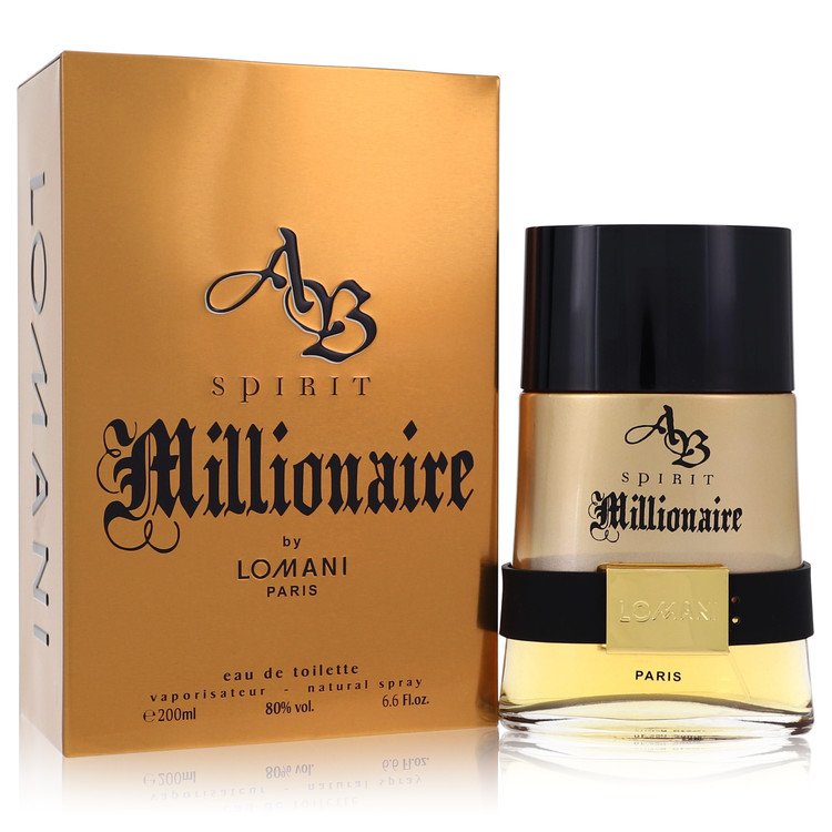 Spirit Millionaire Eau De Toilette Spray By Lomani – 6.7 oz Eau De Toilette Spray