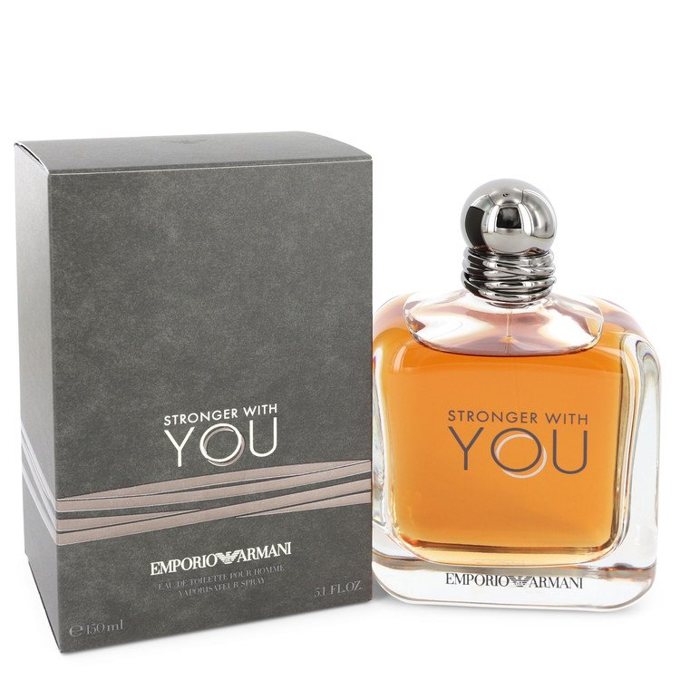 Stronger With You Eau De Toilette Spray By Giorgio Armani – 5.1 oz Eau De Toilette Spray