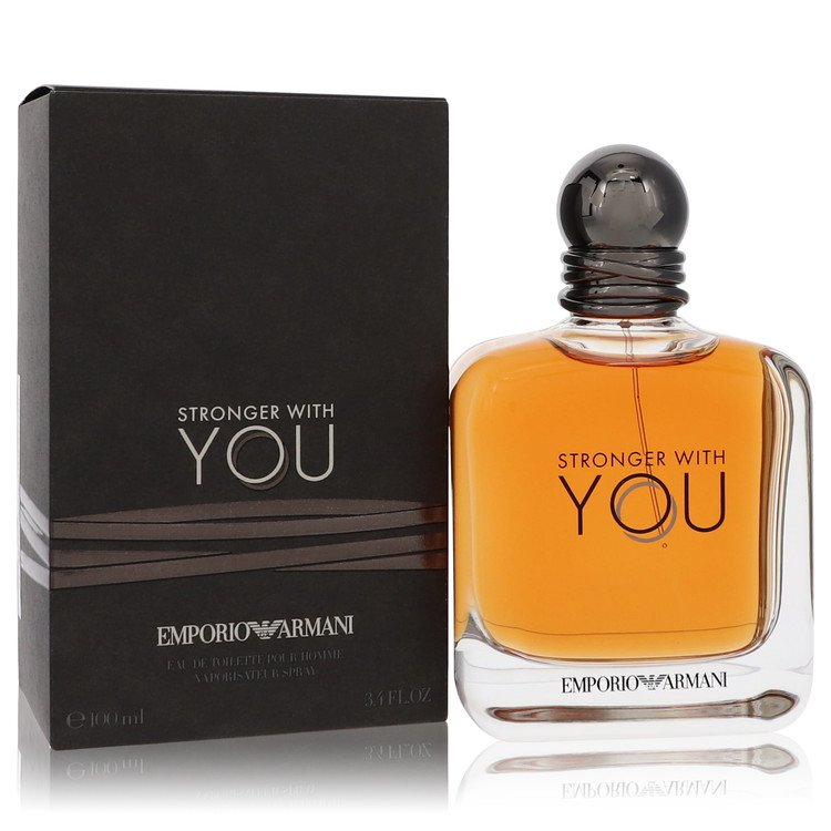 Stronger With You Eau De Toilette Spray By Giorgio Armani – 1.7 oz Eau De Toilette Spray