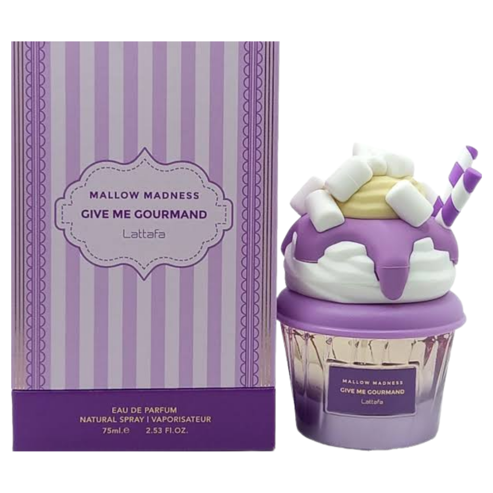 Lattafa Give Me Gourmand Mallow Madness Eau De Parfum Spray (Unisex) by Lattafa