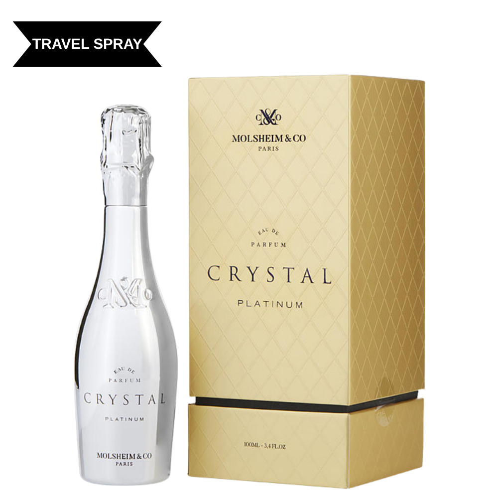 Crystal Platinum Travel Spray by Molsheim & Co