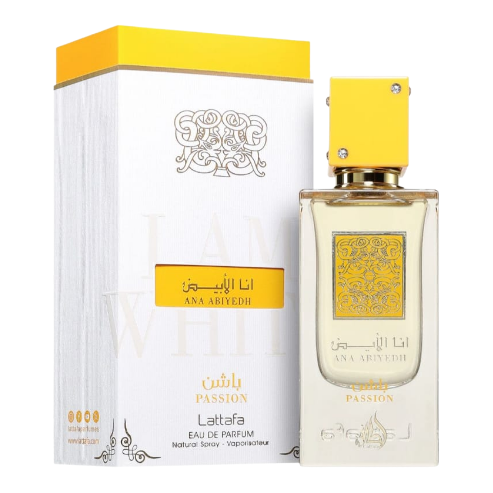 Ana Abiyedh I Am White Passion Eau De Parfum Spray by Lattafa