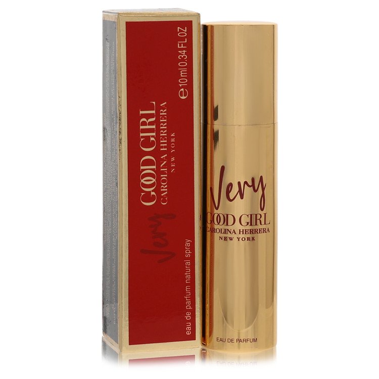 Very Good Girl Eau De Parfum Spray by Carolina Herrera – 0.34 oz Mini EDP Spray