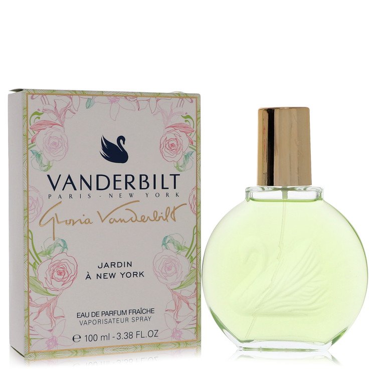 Vanderbilt Jardin A New York Eau De Parfum Fraiche Spray By Gloria Vanderbilt – 3.4 oz Eau De Parfum Fraiche Spray (unboxed)