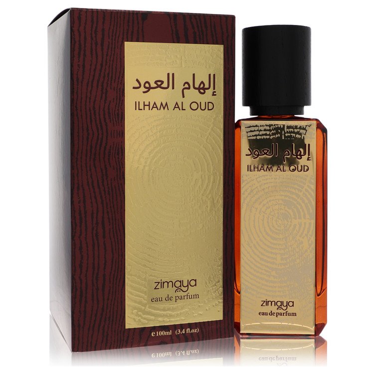 Afnan Zimaya Ilham Al Oud Eau de Parfum Spray Unisex 3.4 oz / 100 ml with box
