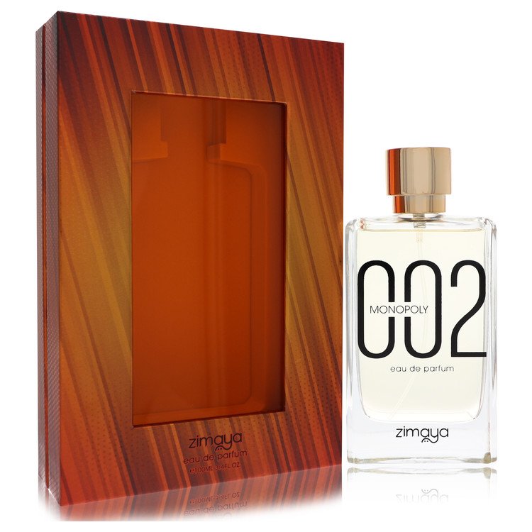 Afnan Zimaya Monopoly 002 Eau de Parfum Spray Unisex 3.4 oz / 100 ml with box