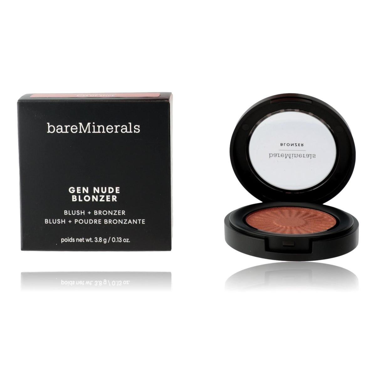 Bare Minerals Gen Nude Blonzer by bareMinerals, 0.13 oz Blush & Bronzer- Kiss of Spice