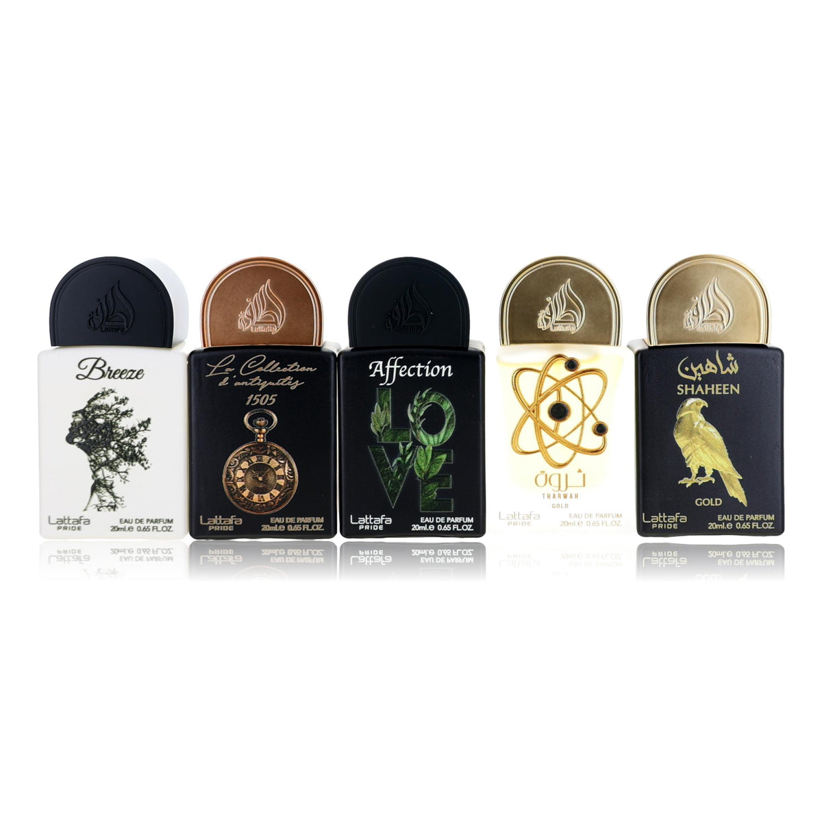 Lattafa Pride Collection No.1 by Lattafa, 5 Piece Set for Unisex