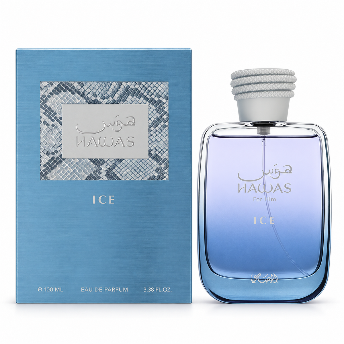Hawas Ice Eau De Parfum Spray by Rasasi