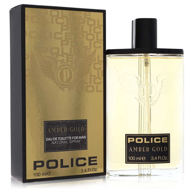 Police Amber Gold Eau De Toilette Spray by Police Colognes