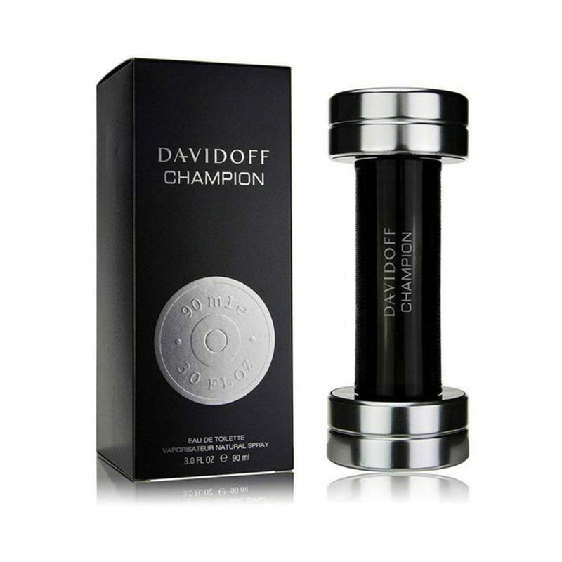 Davidoff Champion Cologne by Davidoff, Davidhoff champion came onto the scene in 2010 and has been popular ever since. The bottle that this eau de toilette is packaged in is very unique. It is shaped like a dumbbell – a symbol of strength and masculinity.  Know this fragrance and fall in love with the scent - a special perfume.