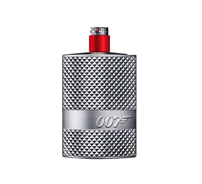 007 Quantum Eau De Toilette by James Bond - Men's Fragrance with a Fresh and Woody Scent, Elegant Black Bottle