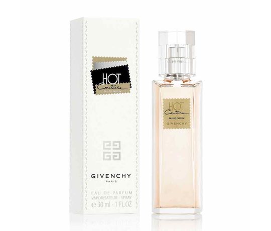 "Hot Couture" is a unique, bold scent by Givenchy. Mischievous, expressive, significant, this powerful fragrance blends raspberry with amber vetiver, magnolia, and a hint of pepper. This bouquet is an authentic, crafty design like an unusual couture dress.  Know this fragrance and fall in love with the scent - a special perfume.