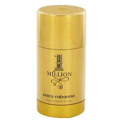 1 Million Deodorant Stick by Paco Rabanne - Men's Luxurious and Effective Antiperspirant, Rich Spicy Leather Scent, Signature Gold Design, 75 m