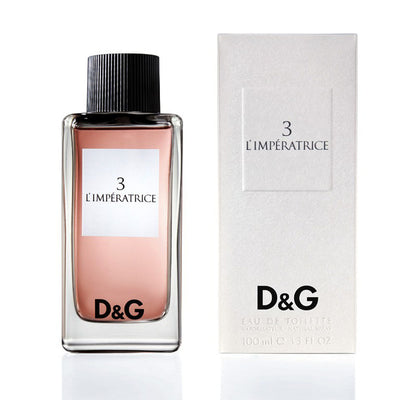 "L'imperatrice 3" is a magnificent feminine fragrance created by the Italian design house of Dolce & Gabbana. It's part of a perfume collection called "D&G Anthology," with tarot cards as inspiration.  Know this fragrance and fall in love with the scent - a special perfume.