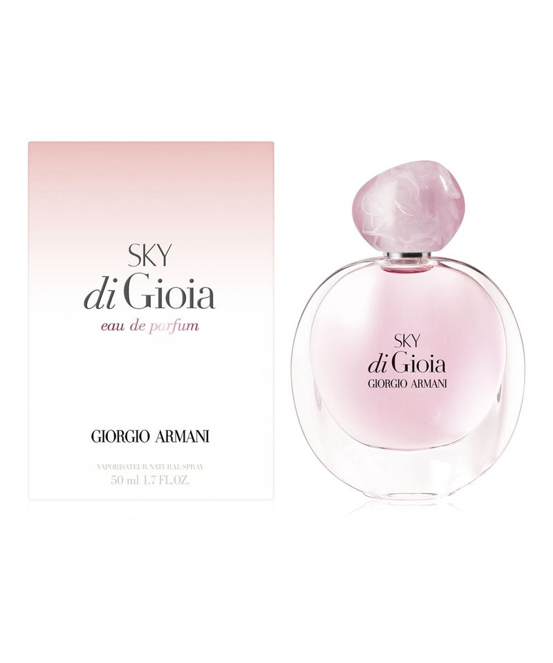 "Sky Di Gioia"  is a fruity floral fragrance by Giorgio Armani that will inspire you to extend your horizons. So let the sunshine in and allow you to build beautiful recollections.  Know this fragrance and fall in love with the scent - a special perfume.