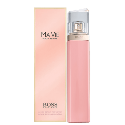 "Ma Vie Florale"  is a delicate, flowered Hugo Boss perfume that celebrates femininity. This 2017 fragrance is a feminine scent with a woody aroma, perfect for everyday and special events. It blends cactus blossom with a flowered core of sambac jasmine, rosebud, freesia, and rose absolute.  Know this fragrance and fall in love with the scent - a special perfume.