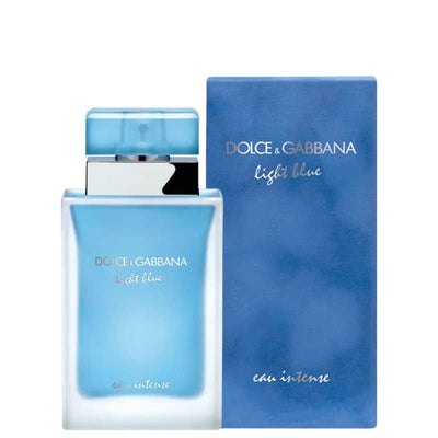 "Light Blue Eau Intense" is a citrusy-floral feminine fragrance from Dolce & Gabbana for ladies with a taste for life. This beautiful fragrance was designed by Olivier Cresp in 2017. It's perfect for sunny days.  Know this fragrance and fall in love with the scent - a special perfume.