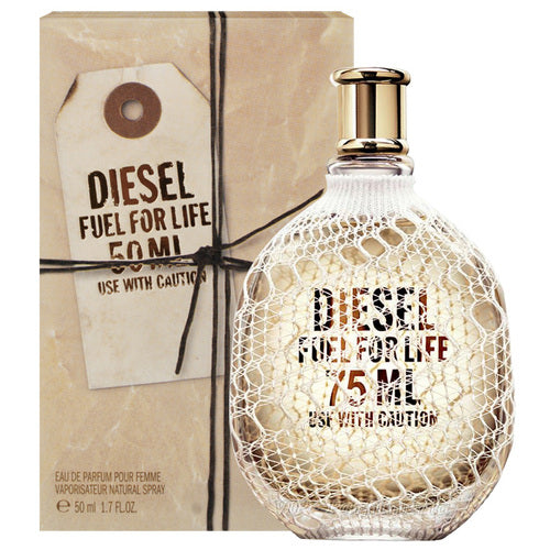 Fuel For Life Perfume by Diesel, Fuel for life for women by diesel launched in 2007. This fragrance was created by annick menardo and thierry vasseur is a floral scent with top notes of mandarin and pink pepper. Middle notes of black currant and jasmine finishing it off with base notes of patchouli and musk.  Know this fragrance and fall in love with the scent - a special perfume.