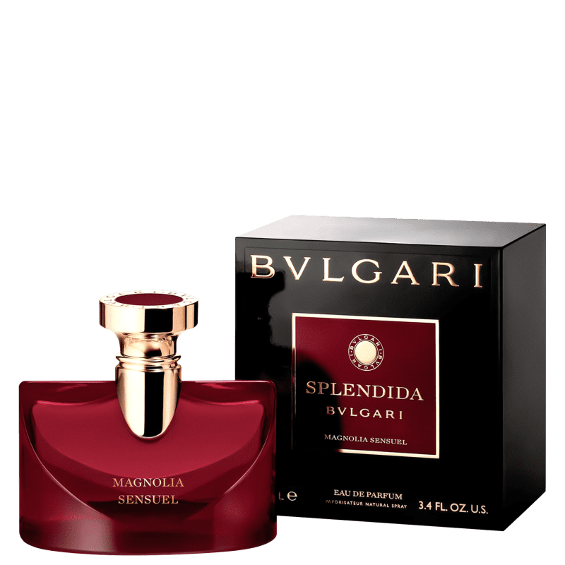 Bvlgari Splendida Magnolia Sensuel Perfume is a rich floral Women's fragrance that opens with sweetly tangerine and orange blossom. Then, an intoxicating trio of white flowers emerges in the heart with lush magnolia, orange blossom, and jasmine.  Know this fragrance and fall in love with the scent - a special perfume.