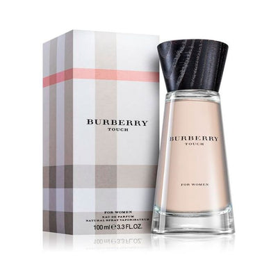 Released in 2000, "Burberry Touch" is a stimulating, delicate, oriental perfume. This feminine fragrance contains a mix of fruity and floral top notes, a sweet vanilla touch, and oakmoss and cedar detail. It's great for casual events.  Know this fragrance and fall in love with the scent - a special perfume.