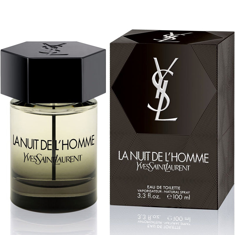La Nuit De L'homme Cologne by Yves Saint Laurent is a spicy /oriental fragrance for men recommended for the evening. The fragrance opens with cardamom, a virile and bergamot, lavender, and cedar notes. Composed by the three esteemed perfumers Anne Flips, Pierre Wargame, and Dominique, the base is deep and rich with cumin and vetiver.  Know this fragrance and fall in love with the scent - a special perfume.