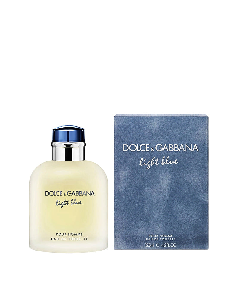 "Light Blue" is a Dolce & Gabbana fragrance that mixes Sicilian mandarin with frosty grapefruit peel, bergamot, and juniper and moves to a core of rosemary, Szechuan pepper. Rosewood, musk wood, incense, and oakmoss make the base notes.  Know this fragrance and fall in love with the scent - a special perfume.