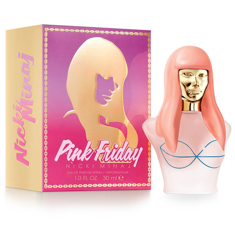 "Pink Friday" is a rich and decadent fragrance for women introduced in 2012 by Elizabeth Arden and Nicki Minaj. It features opening hints of Italian mandarin, star fruit, and blackberry. It also contains the lotus core and ends with sweet vanilla.  Know this fragrance and fall in love with the scent - a special perfume.